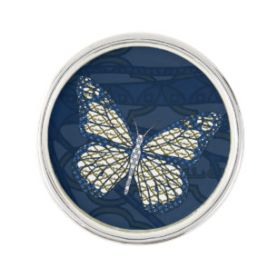Jewish Monarch Lapel Pin