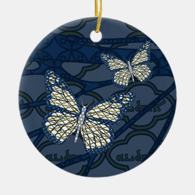 Jewish Monarch Ornament (Front)