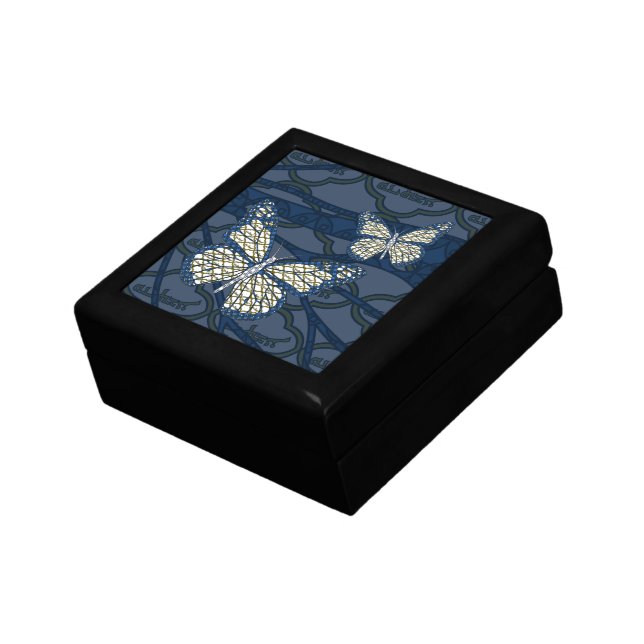 Jewish Monarch Tile Box (Side)