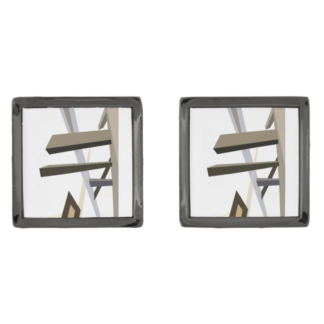 Jewish Museum Cufflinks (Front)
