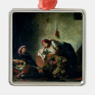Jewish Musicians in Mogador, 1847 Metal Ornament