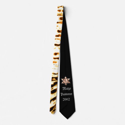 Jewish Necktie Religious Matzo Passover Tie 2002