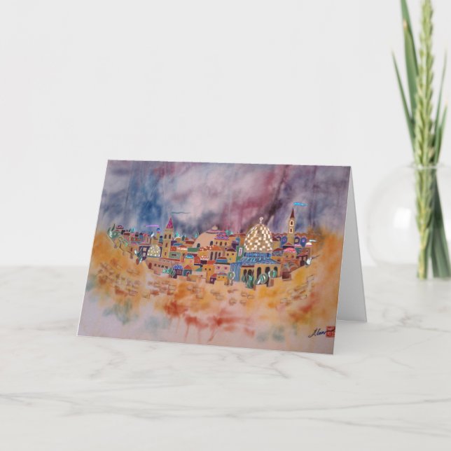 Jewish New Year Card (Front)