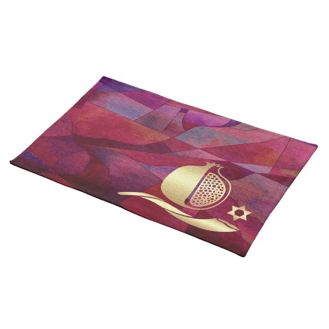 Jewish New Year | Rosh Hashanah Gift  Placemat (On Table)