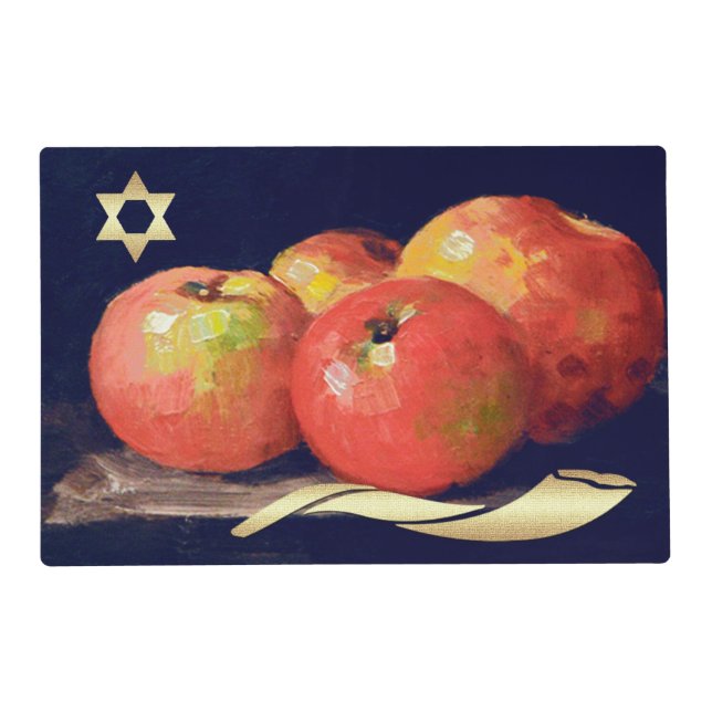 Jewish New Year | Rosh Hashanah Placemats (Front)