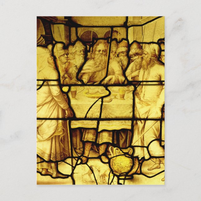 Jewish Passover, from Provins Postcard (Front)