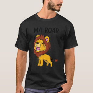 Jewish Passover Seder Plate Maror Ma Roar Lion Of  T-Shirt