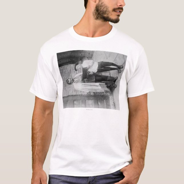 Jewish People with Tanakh on Yom Kippur T-Shirt (Front)