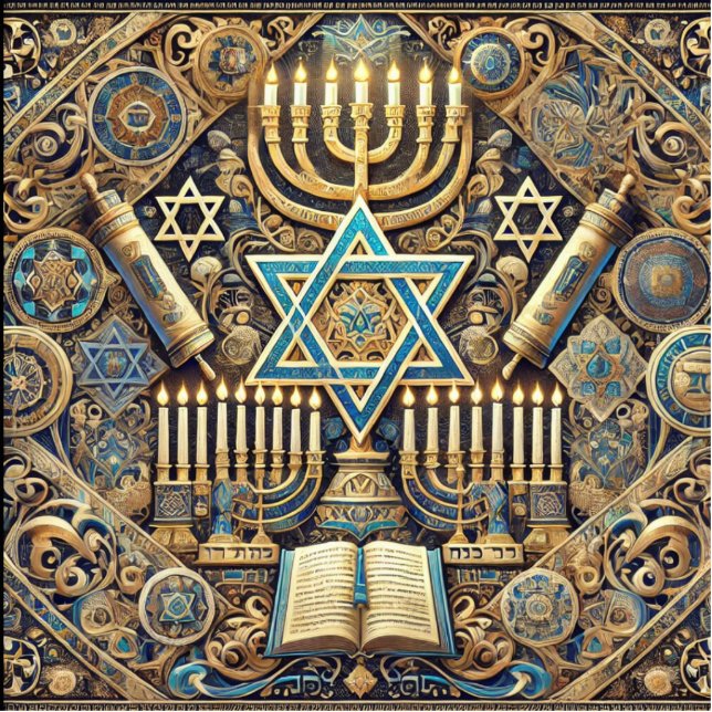 Jewish photo display cutout (Front)