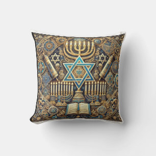 Jewish pillo star of david pillow