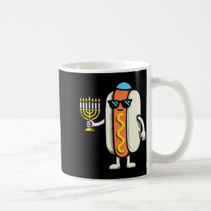 Jewish Pjs Hotdog Funny Food Hanukkah Pajamas Chan Coffee Mug