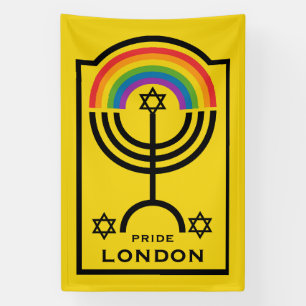 Jewish Pride LGBTQ Banner