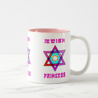 Jewish Princess Two-Tone Coffee Mug