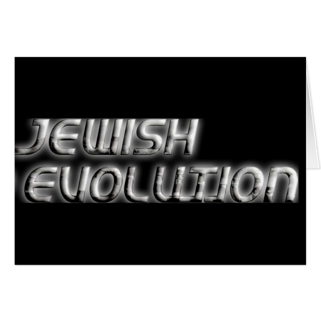 Jewish Pro Evolution Cards (Front Horizontal)