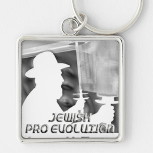 Jewish Pro Evolution Keychain