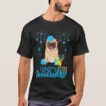 Jewish Pug Dog Menorah Hanukkah Pajamas Chanukah P T-Shirt<br><div class="desc">Jewish Pug Dog Menorah Hanukkah Pajamas Chanukah Pug.</div>