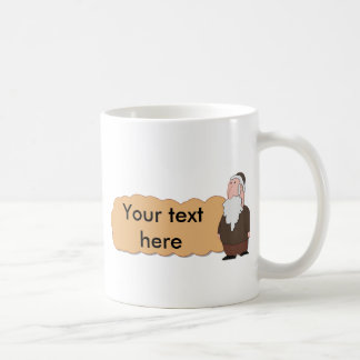 Jewish rabbi custumizable ceramic mug
