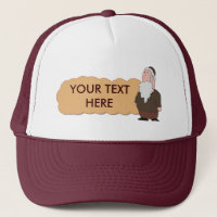 Jewish rabbi custumizable hat