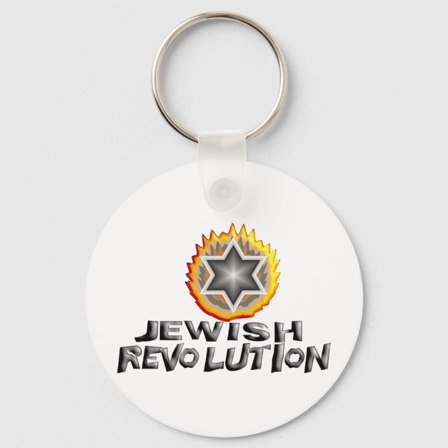 Jewish Revolution Keychain (Front)