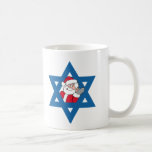 JEWISH SANTA COFFEE MUG<br><div class="desc">Holiday Humor T-shirts and Apparel Funny Holiday Gear: T-shirts,  Hoodies,  Stickers,  Buttons,  and gifts.</div>