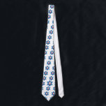 JEWISH SANTA NECK TIE<br><div class="desc">Holiday Humor T-shirts and Apparel Funny Holiday Gear: T-shirts,  Hoodies,  Stickers,  Buttons,  and gifts.</div>