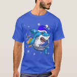 Jewish Shark Menorah Funny Hanukkah Chanukah Anima T-Shirt<br><div class="desc">Jewish Shark Menorah Funny Hanukkah Chanukah Animal Gift</div>