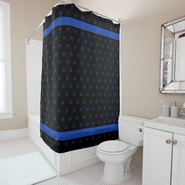 Jewish Shivah House Casket & Mirror Cover Curtain (In Situ)