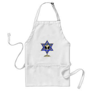 Jewish Star Adult Apron