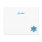 Jewish Star David Twins Bar Mitzvah Thank You