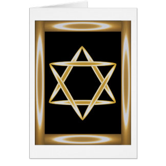 Jewish Star Eclipse Cards