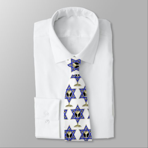 Jewish Star Neck Tie