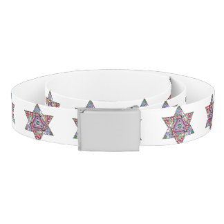 Jewish Star of David Belt