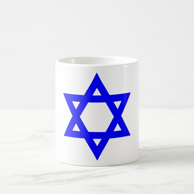 ✡︎ Jewish Star of David Coffee Mug (Center)