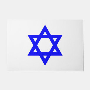 ✡︎ Jewish Star of David Doormat