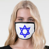 Jewish Star of David Face Mask (Worn Her)