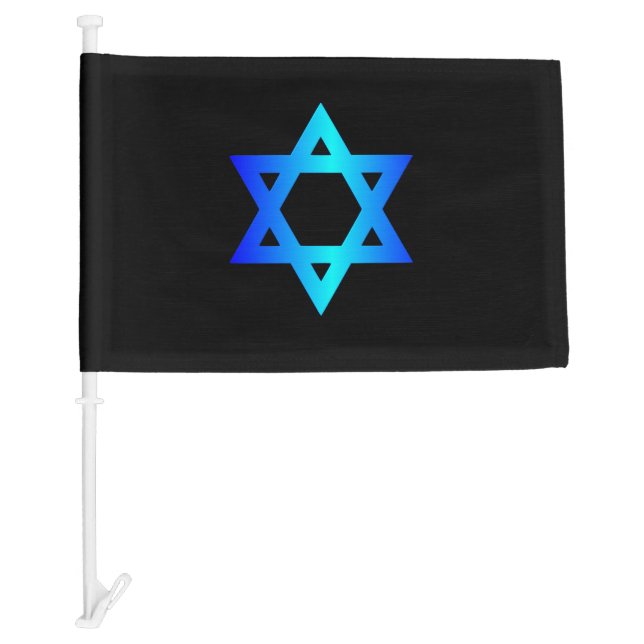Jewish Star of David Funeral Flag (Front)