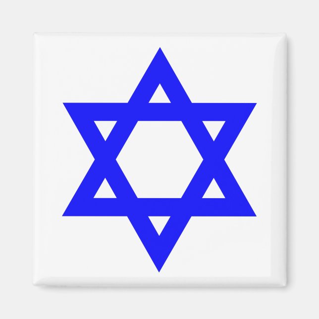 ✡︎ Jewish Star of David Magnet (Front)