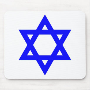 ✡︎ Jewish Star of David Mouse Pad
