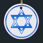 Jewish Star of David Ornament<br><div class="desc">Jewish Star of David Holiday Ornament</div>