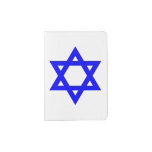 Jewish Star of David Passport Holder