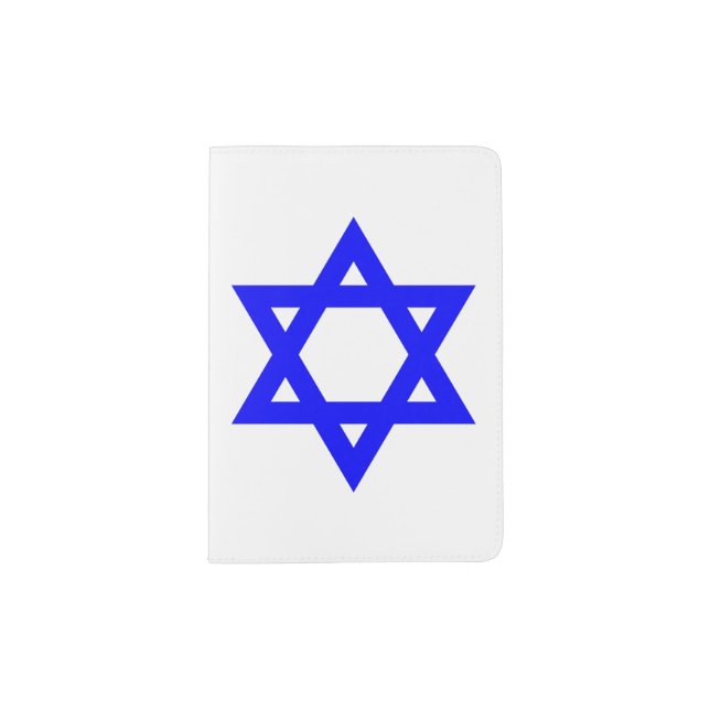 Jewish Star of David Passport Holder (Front)