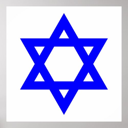 âœïŽ Jewish Star of David Poster