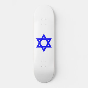 ✡︎ Jewish Star of David Skateboard