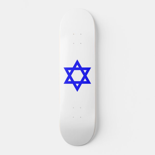 ✡︎ Jewish Star of David Skateboard (Front)