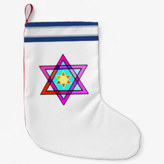 Jewish Star Of David Small Christmas Stocking