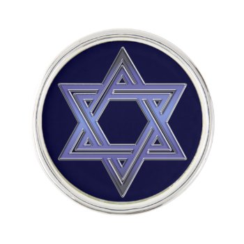 Jewish Star Of David Symbol Pin by FalconsEye at Zazzle