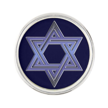 Jewish Star Of David Symbol Pin
