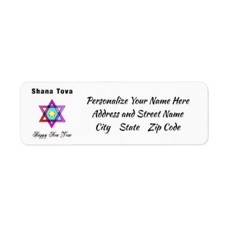 Jewish Holiday Labels and Stickers