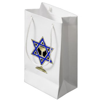 Jewish Star     Small Gift Bag by bonfirejewish at Zazzle