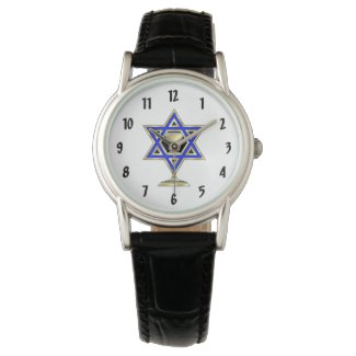 Jewish Theme Watches and Jewelry